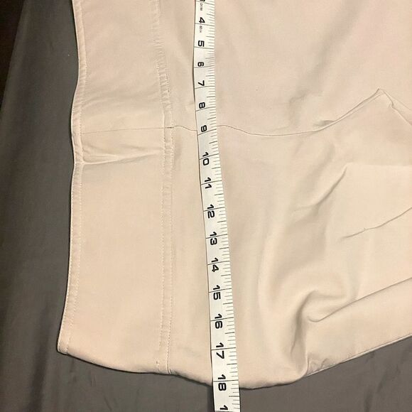 Vintage Zinc Cream Flare Pants. Size 7. - Picture 6 of 7